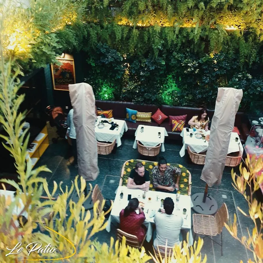 Boutique Hotel Gauthier Restaurant Terrasse Casablanca
